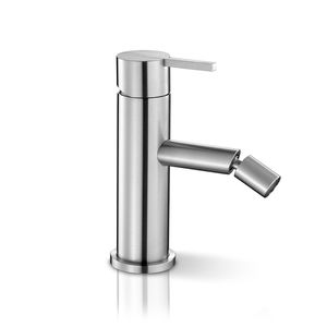 bidet mixer tap / stainless steel / bathroom / 1-hole