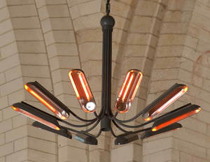 wall-mounted infrared heater / electric / for professional use
