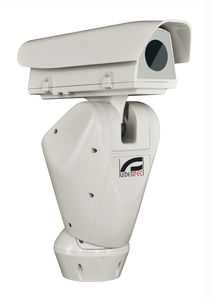 PTZ security camera / surface-mounted
