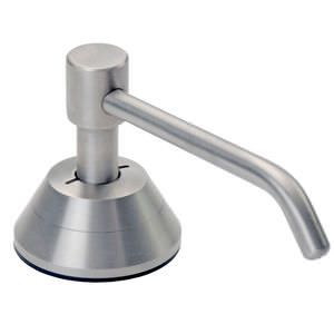 commercial soap dispenser / built-in / stainless steel / manual