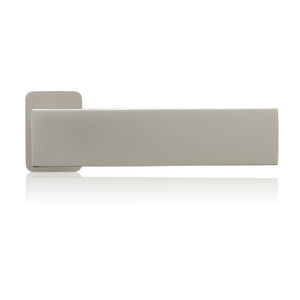 metal door handle / stainless steel / contemporary