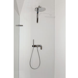 wall-mounted shower set / contemporary / with hand shower