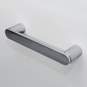 1-bar towel rack / wall-mounted / chrome-plated brass