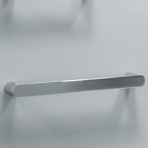 1-bar towel rack / wall-mounted / chrome-plated brass