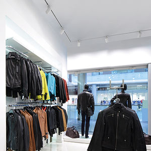 LED track lights / cast aluminum / for shops