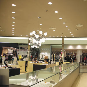 recessed downlight / LED / round / cast aluminum