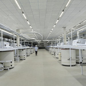 surface-mounted light fixture / hanging / LED / linear