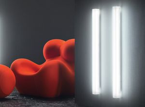 contemporary wall light / methacrylate / LED / IP40