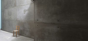 concrete decorative panel / wall-mounted / textured