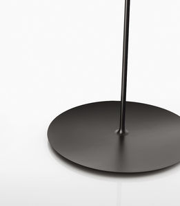 floor-standing lamp / contemporary / aluminum / cotton