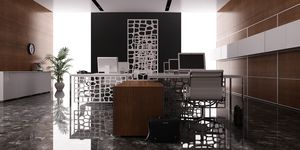 MDF decorative panel / laminate / for interior / smooth