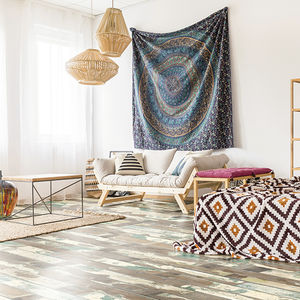 engineered parquet floor / solid / floating / oak