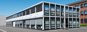 prefab building / modular / for offices / steel