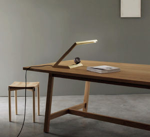 table lamp / original design / brass