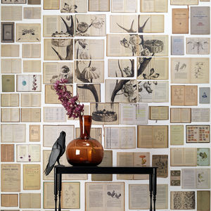 traditional wallpaper / vintage / patterned / 3D effect
