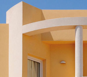 decorative coating / exterior / facade / for walls