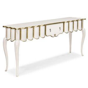 french style sideboard table / oak / mahogany / cherrywood