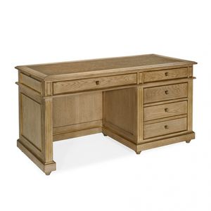 oak desk / cherrywood / mahogany / leather
