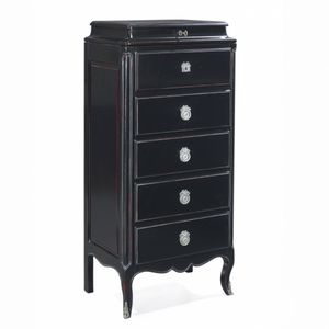 traditional chiffonier / oak / black