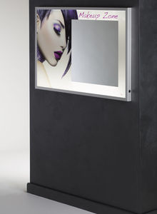wall-mounted display panel / indoor / luminous / LED
