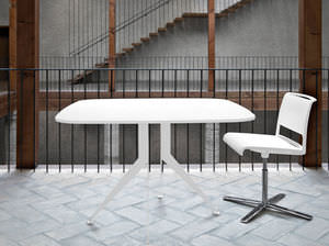 contemporary boardroom table / wooden / rectangular / for offices
