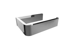 wall-mounted toilet paper dispenser / stainless steel / brass