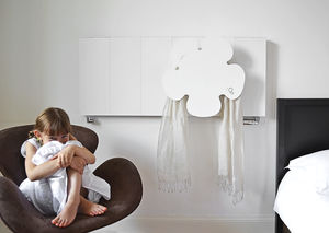 hot water radiator / electric / aluminum / contemporary