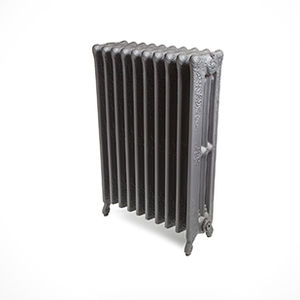 hot water radiator / cast iron / contemporary / horizontal