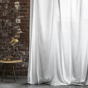 curtain fabric / plain / viscose / acrylic