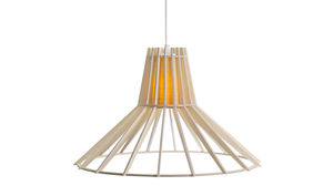 pendant lamp / traditional / birch / bamboo