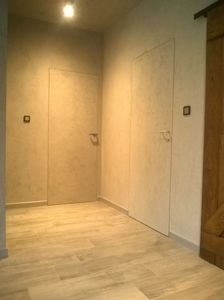 interior door / closet / for walk-in wardrobes / swing