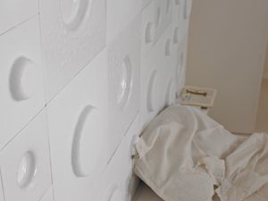 indoor tile / wall-mounted / Murano glass / polished