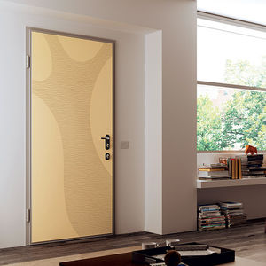 entry door / swing / steel / security