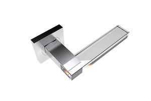 glass door handle / crystal / contemporary