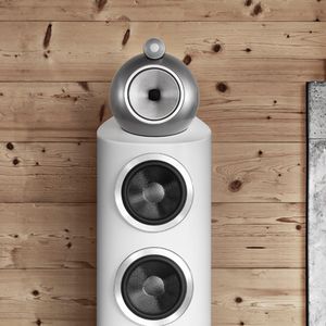 tower speaker / wooden