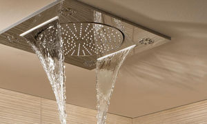 recessed ceiling shower head / rectangular