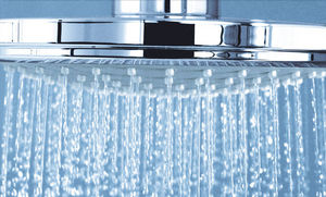 ceiling-mounted shower head / round