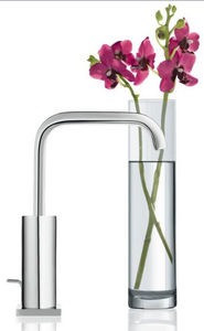 washbasin mixer tap / chrome / for bathrooms / 1-hole