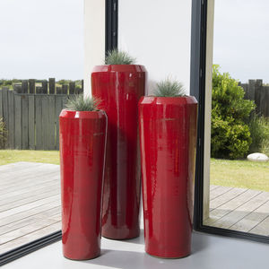 contemporary vase / ceramic / handmade