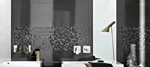 bathroom tile / wall / ceramic / reflective