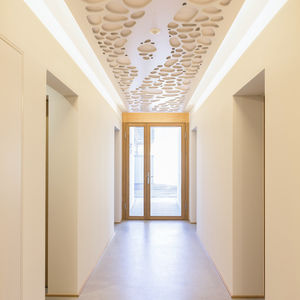 ceiling acoustic panel / MDF / decorative / commercial
