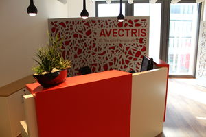 acoustic panel / decorative / HPL / for partition walls