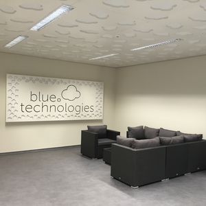 ceiling acoustic panel / MDF / decorative / commercial