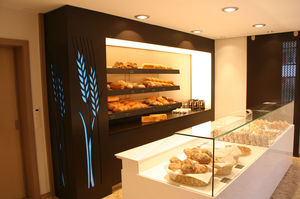 decorative panel / MDF / for interior fittings / perforated