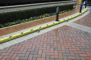 terracotta paver / pedestrian / for public spaces