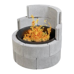 wood-burning fire pit