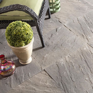 outdoor paver / concrete / anti-slip / frost-resistant