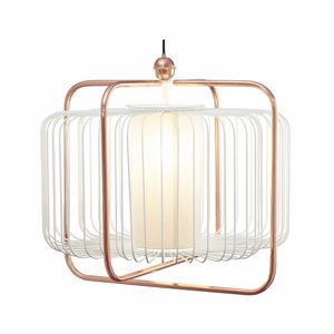 pendant lamp / contemporary / cotton / copper