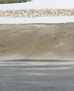 woven geotextile / polypropylene / drainage / reinforcement