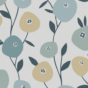 contemporary wallpaper / nature pattern / fabric look / embossed